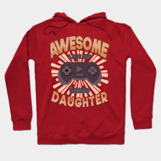 Awesome Like My Granddaughter Gaming Grandparents Hoodie